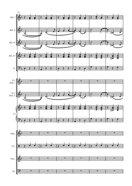 Valse, Lionel Chapuis, Akkordeon-Orchester, Konzertwalzer, mittelschwer, Originalkomposition, Originalmusik, Akkordeon Noten, Probeseite