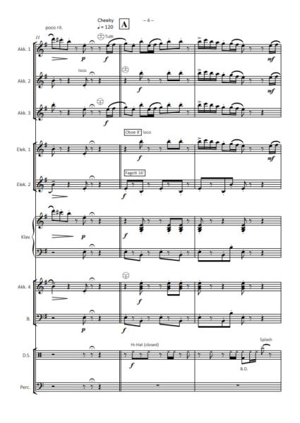 Angry Birds (Main Theme), Ari Pulkkinen, Jonathan Kruspel, Akkordeon-Orchester, Soundtrack, Titelmelodie, witzig, Zugabennummer, mittelschwer, Akkordeon Noten, Ansichtsseite