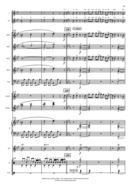 Roland Kaiser in Concert, Alexander Balz, Akkordeon-Orchester, Medley, Potpourri, Megahits, mittelschwer, inkl. Gesangsstimmen (Solo und Chor), Konzert-Highlight, Akkordeon Noten, Probeseite