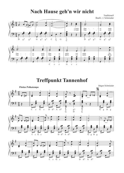 Hüttengaudi Band 3, Jürgen Schmieder, Akkordeon Solo, Standardbass MII, mittelschwer, Fetenhits, Gassenhauer, Stimmungslieder, Akkordeon Noten