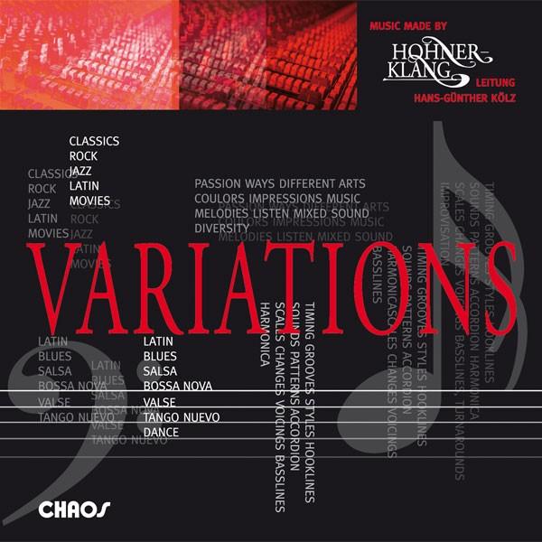 Variations, Hans-Günther Kölz, Orchester Hohnerklang Trossingen, Bauer Studios Ludwigsburg, Label Chaos, Rock, Pop, Classics, Jazz